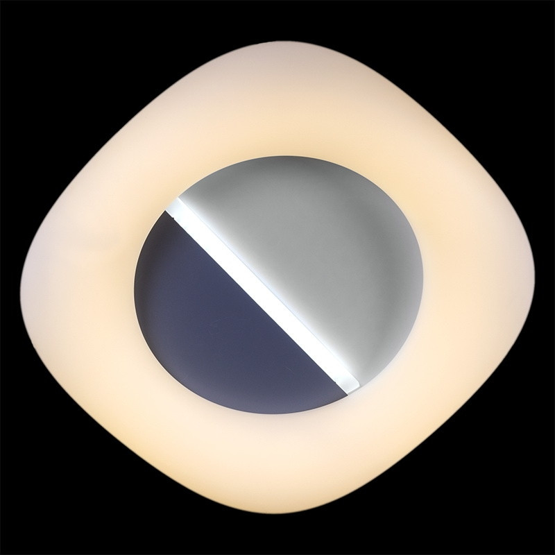 Потолочный светодиодный диммируемый светильник с пультом ДУ Reluce 01031 1415387, цвет белый - фото 2