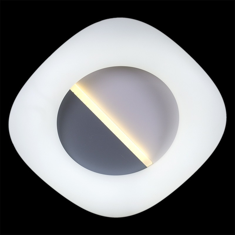 Потолочный светодиодный диммируемый светильник с пультом ДУ Reluce 01031 1415387, цвет белый - фото 3