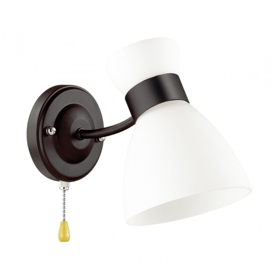 Бра со светодиодной лампочкой E27, комплект от Lustrof. №266920-642512, цвет черный - фото 3