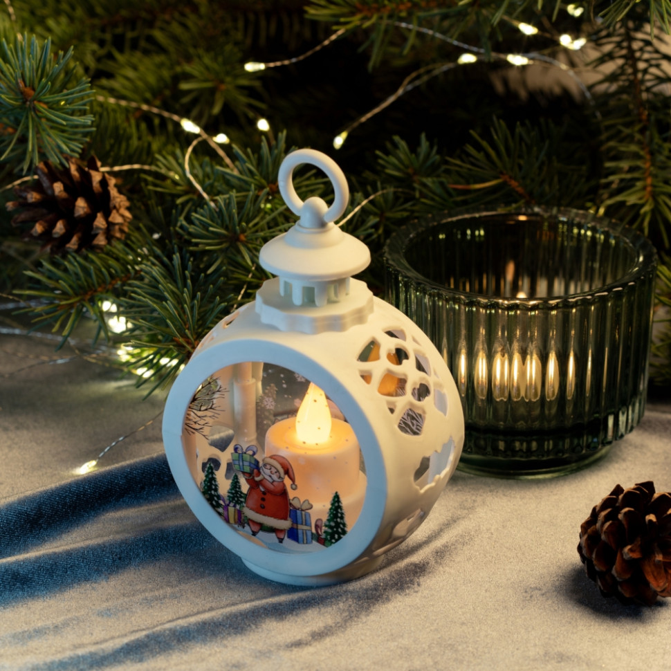 Светильник новогодний Свеча ЭРА ENID-TW 12 см (Б0060476) адвент календарь новогодний