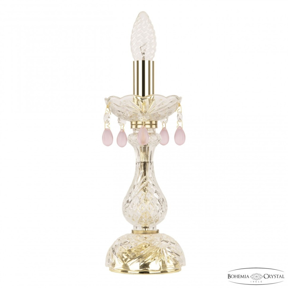 Настольная лампа Bohemia Ivele Crystal 112 112L/1-27 G V7010
