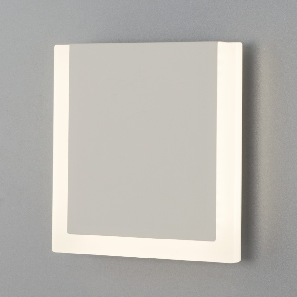 Настенный светодиодный светильник Eurosvet Radiant 40146/1 LED белый (a046168) 40146/1 LED / настенный светильник / белый - фото 2