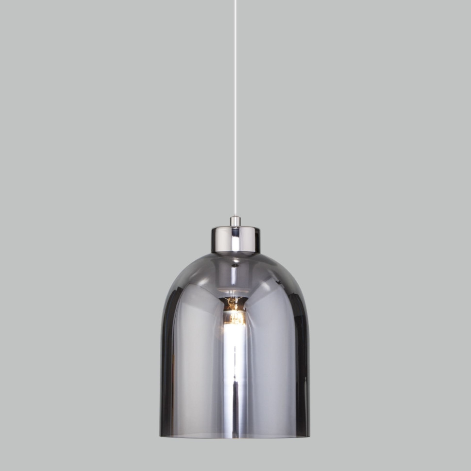 Подвесной светильник Tandem Eurosvet 50119/1 никель (a053237) застежка для сумки 3 × 2 см никель