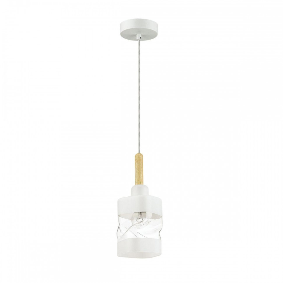 Подвесной светильник со светодиодной лампочкой E27, комплект от Lustrof. №258510-642491, цвет белый - фото 3