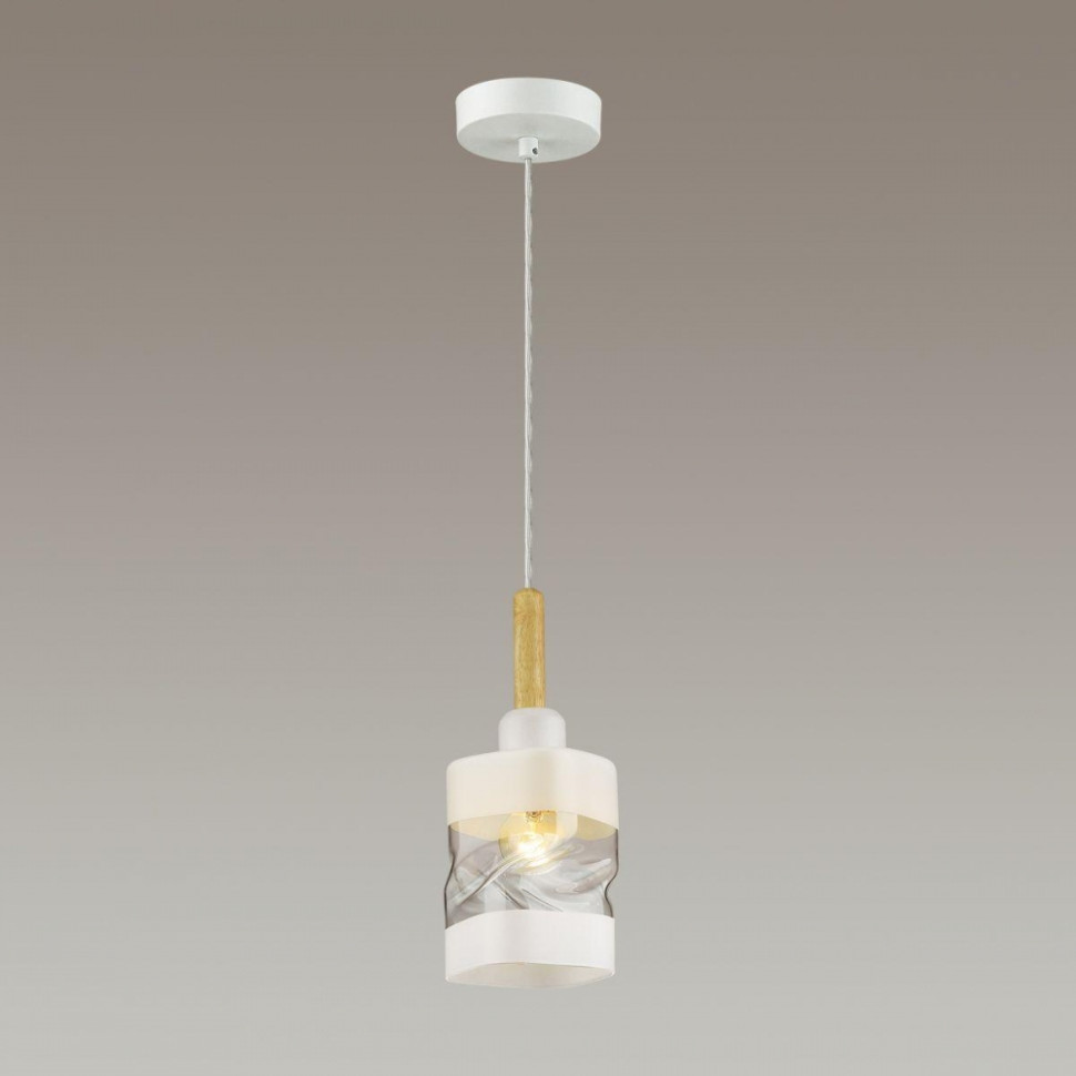 Подвесной светильник со светодиодной лампочкой E27, комплект от Lustrof. №258510-642491, цвет белый - фото 4