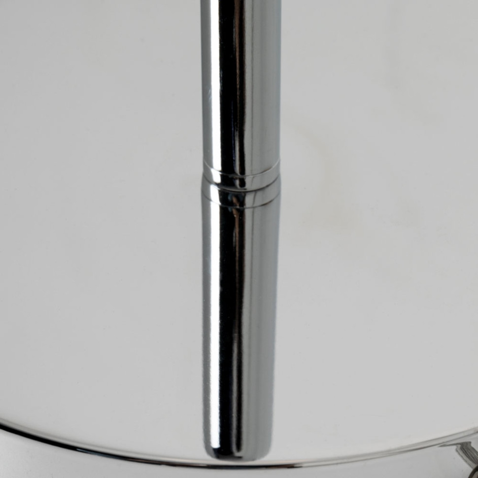 Торшер с абажуром в наборе с Led лампами. Комплект от Lustrof №240853-708732, цвет хром - фото 4