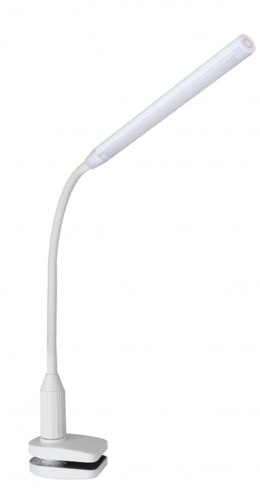 Настольный светильник на струбцине Camelion KD-793 С01 белый доска профессиональная разделочная 40×30 см толщина 1 2 см белый