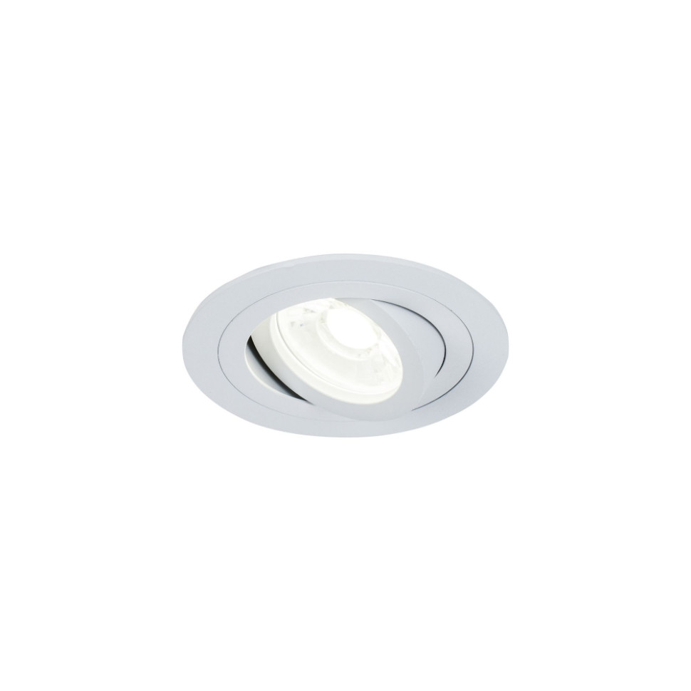DL023-2-01W Встраиваемый светильник Maytoni Atom, цвет белый матовый - фото 1