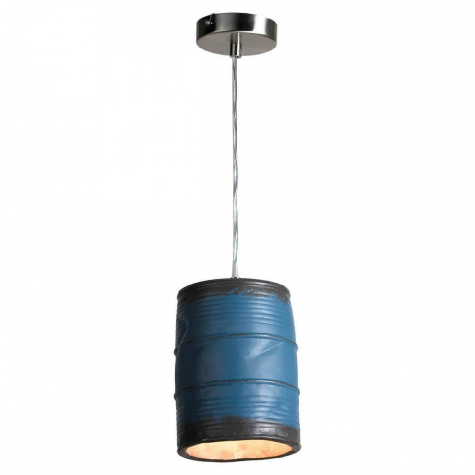 LSP-9525 Подвесной светильник Lussole Loft, цвет никель - фото 1