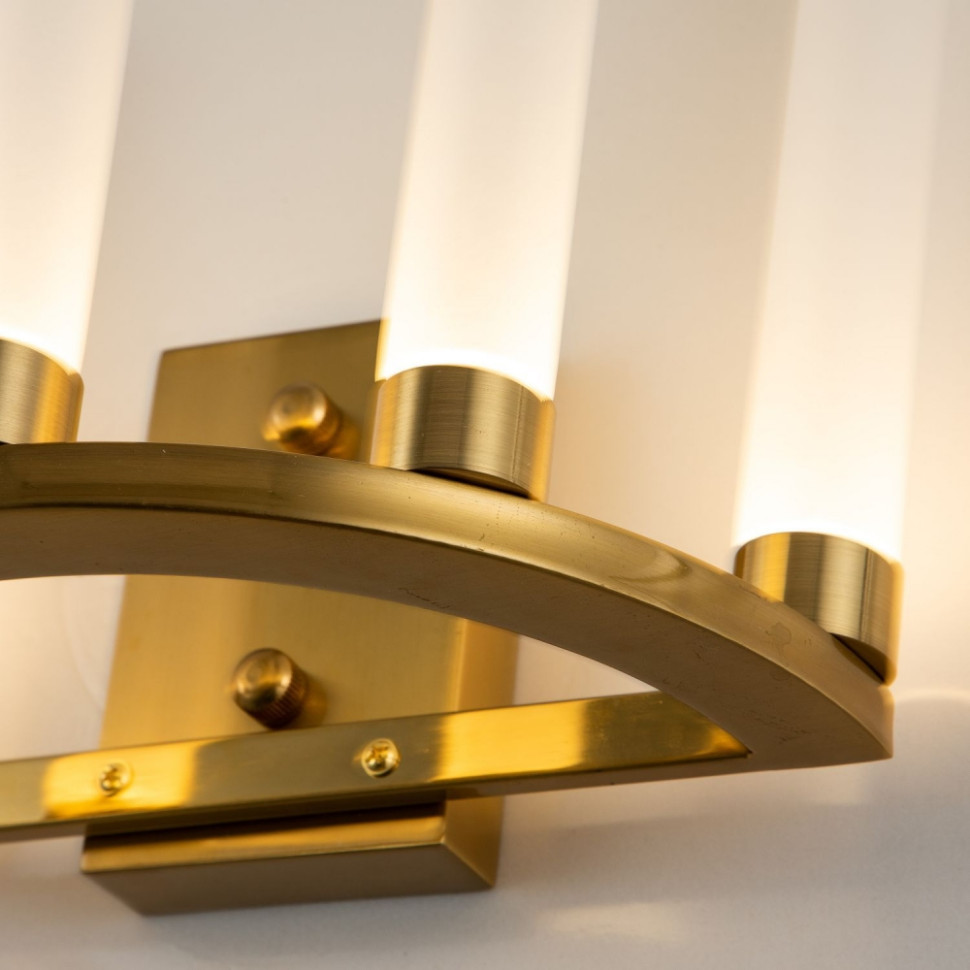 Настенный светильник Favourite Geyser 3015-5W, цвет латунь - фото 4