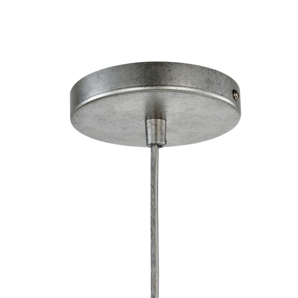 Подвесной светильник Favourite Lampion 4002-1P, цвет античное серебро - фото 4