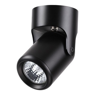 Спот с лампочкой Novotech Pipe 370453+Lamps Gu10, цвет чёрный матовый 370453+Lamps Gu10 - фото 2