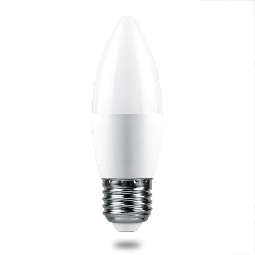 Лампа светодиодная Feron.PRO LB-1307 Свеча E27 7.5W 4000K 38057