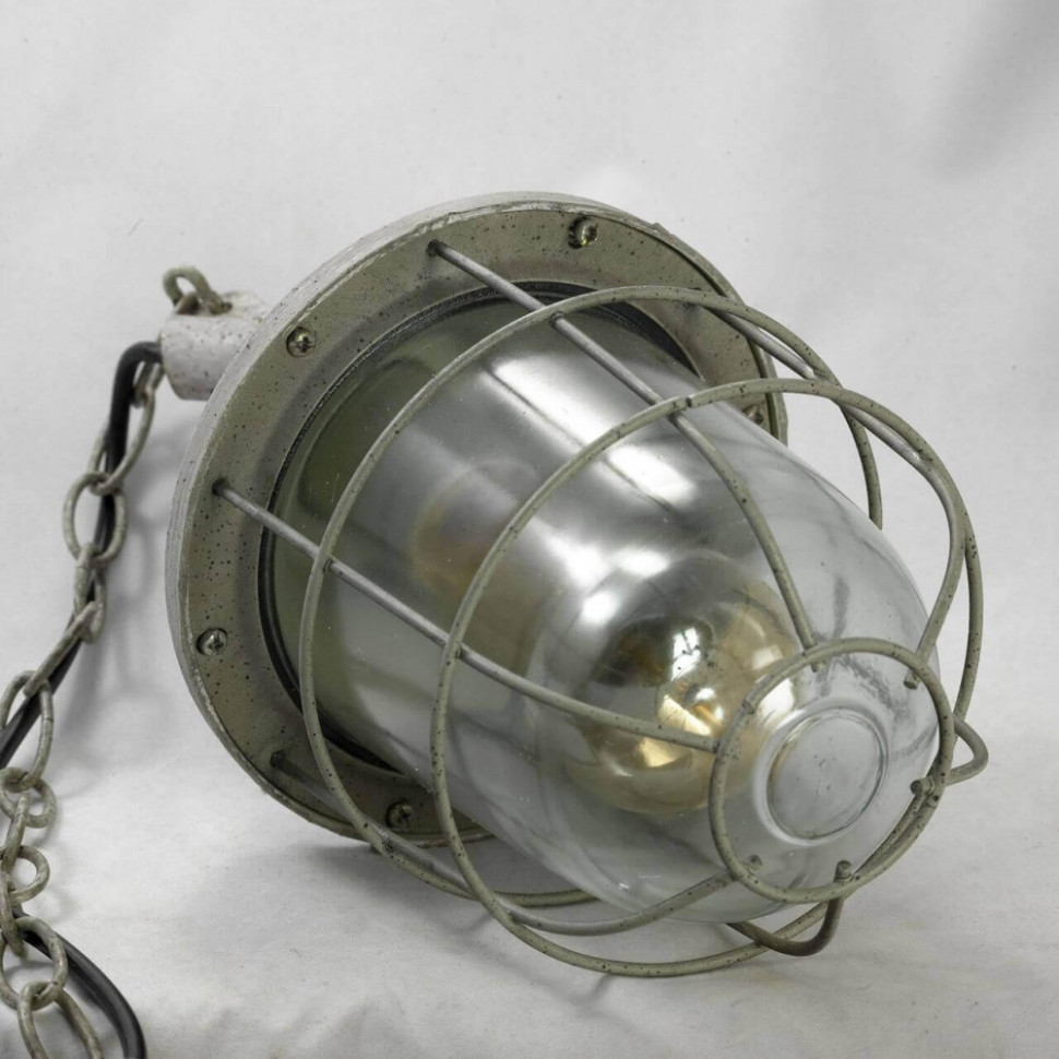 LSP-9524 Подвесной светильник Lussole Loft, цвет белый/серый - фото 3
