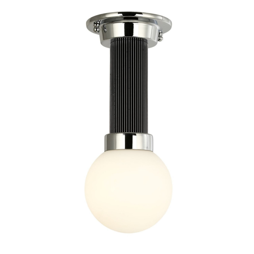 Потолочный светильник с лампочкой Favourite Sphere 2955-1P+Lamps E27 P45, цвет хром 2955-1P+Lamps E27 P45 - фото 2