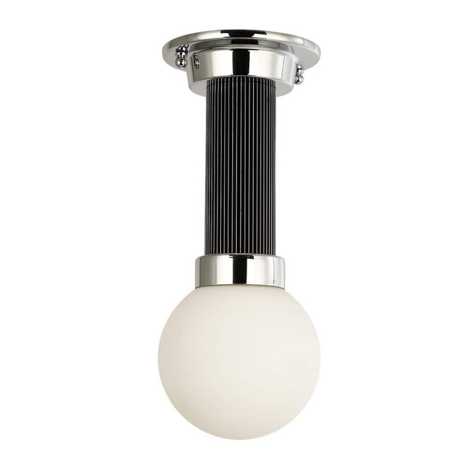 Потолочный светильник с лампочкой Favourite Sphere 2955-1P+Lamps E27 P45, цвет хром 2955-1P+Lamps E27 P45 - фото 3