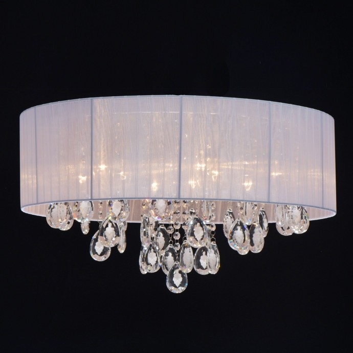 Потолочная люстра со светодиодными лампочками E14, комплект от Lustrof. №160898-667986, цвет белый - фото 3