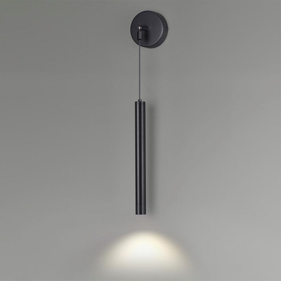 Настенный светильник Lumion Ledio Hart 5682/3WL, цвет черный 5682/3WL - фото 3
