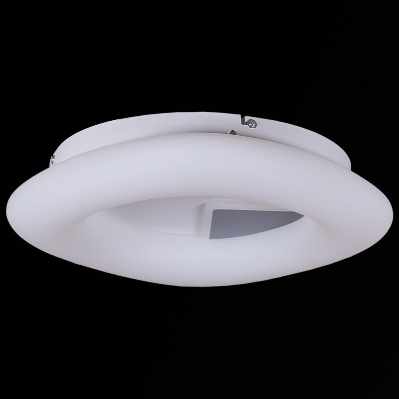 Потолочная светодиодная диммируемая люстра с Bluetooth и пультом ДУ Reluce 110031 1415388, цвет белый - фото 3