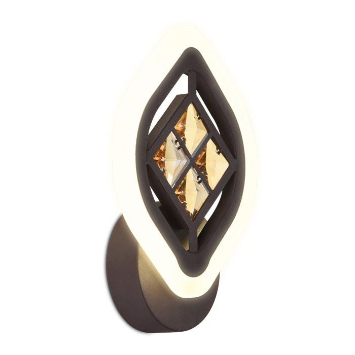 Настенный светодиодный светильник Ambrella light Ice FA278, цвет кофе - фото 2