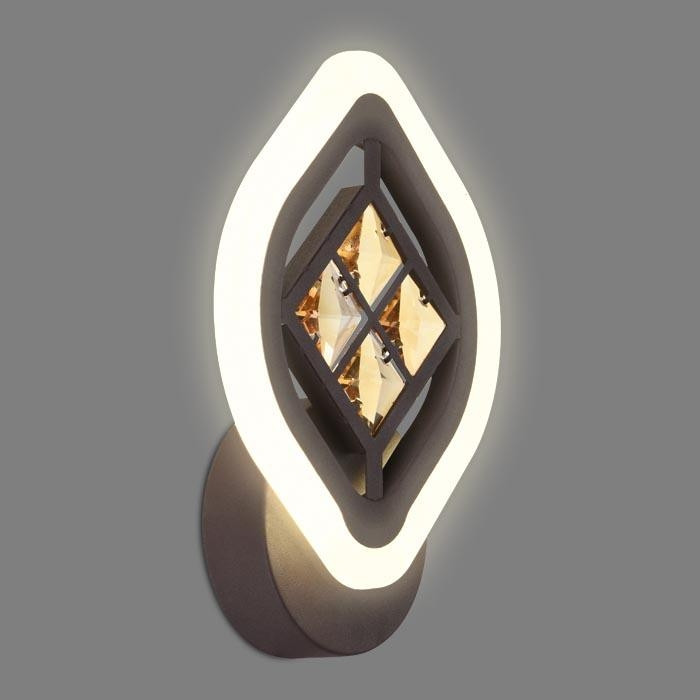 Настенный светодиодный светильник Ambrella light Ice FA278, цвет кофе - фото 3