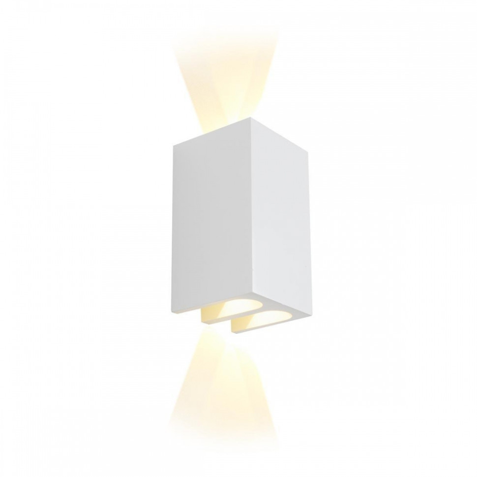 Настенный светильник iLedex Double ZD8160-12W 3000K matt white бра iledex flexin w1118 2as wh