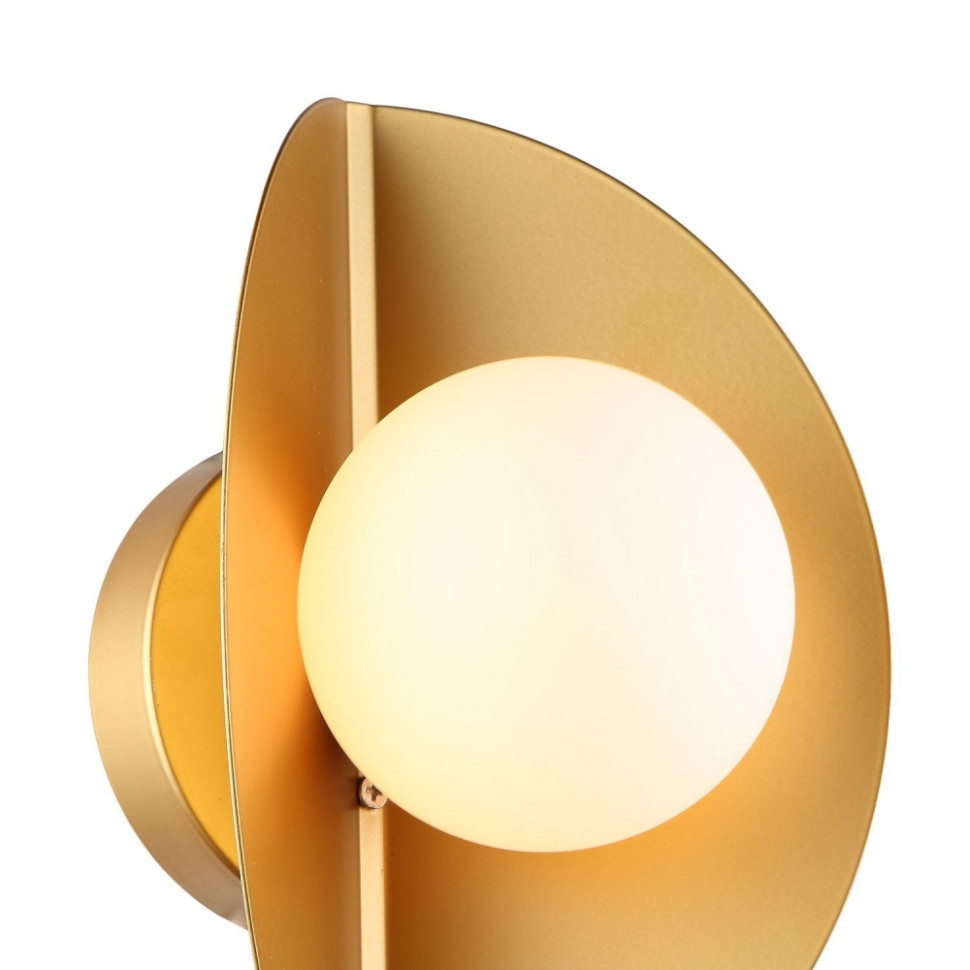 Бра в комплекте с Led лампами Favourite 2366-1W+Lamps, цвет окрашенное золото 2366-1W+Lamps - фото 4