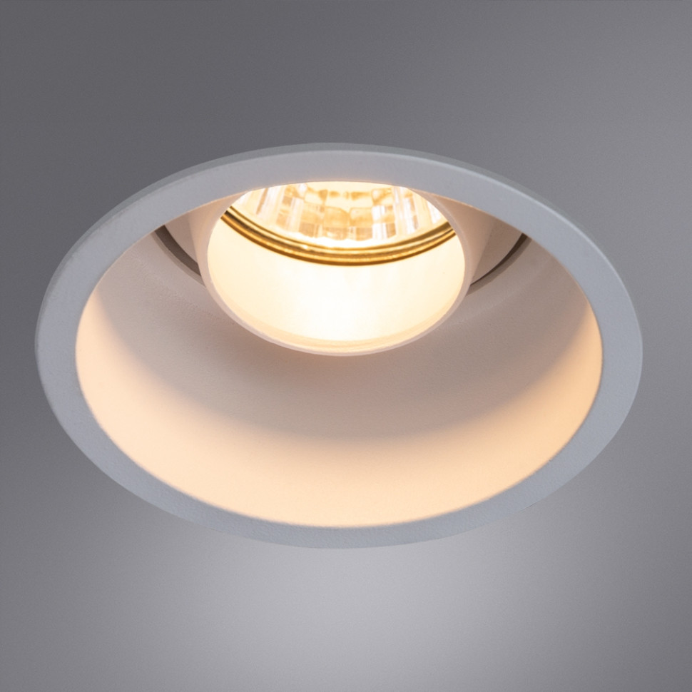 Встраиваемый светильник с лампочками. Комплект от Lustrof. №282269-616226, цвет белый - фото 2