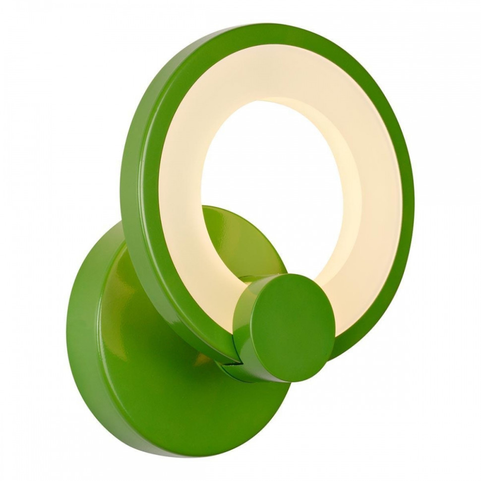 Настенный светильник iLedex Ring A001/1 Зеленый кпб белый сад зеленый р евро