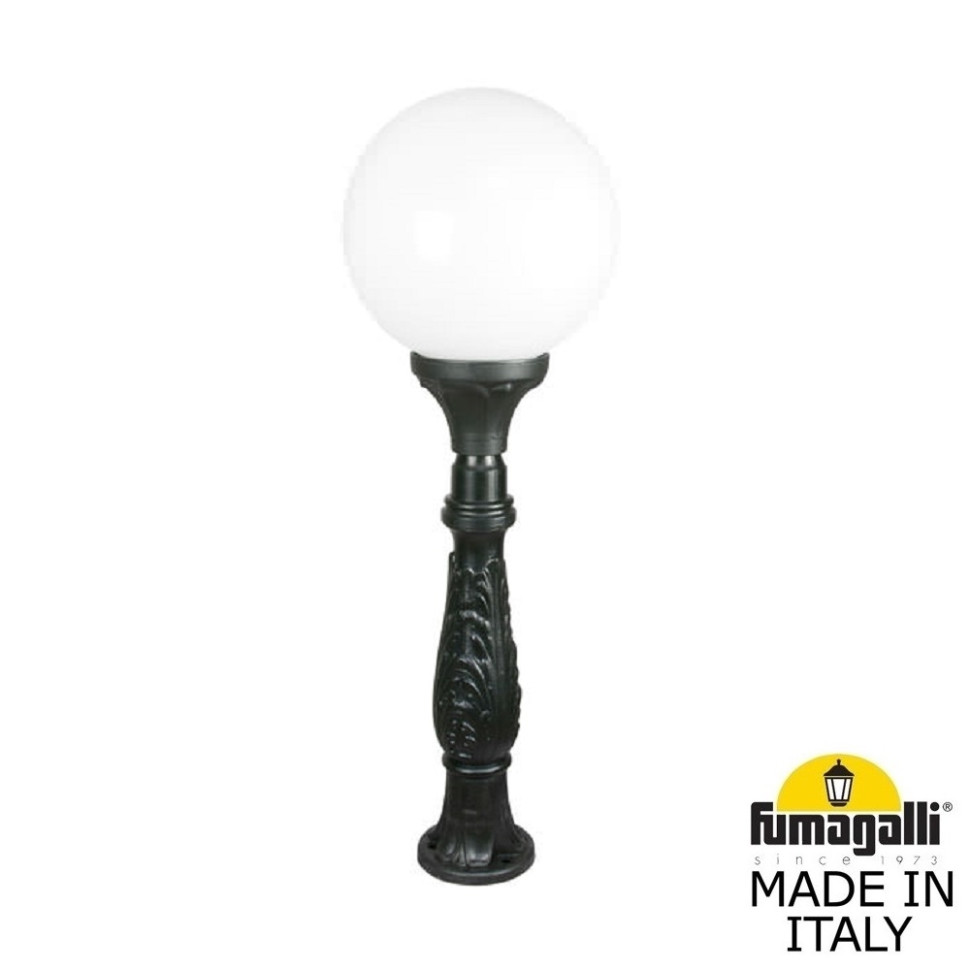 Садовый светильник-столбик Fumagalli IAFAET.R/Globe 400 G40.162.000.AYE27 свеча столбик меланж травы черный лед 13 см