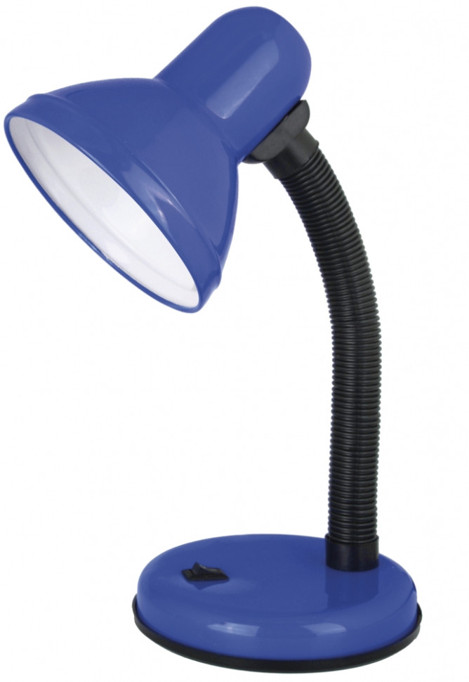 Светильник настольный Ultraflash UF-301P (230V 60W) С06 синий 12369 жен сарафан льняная палитра темно синий р 50