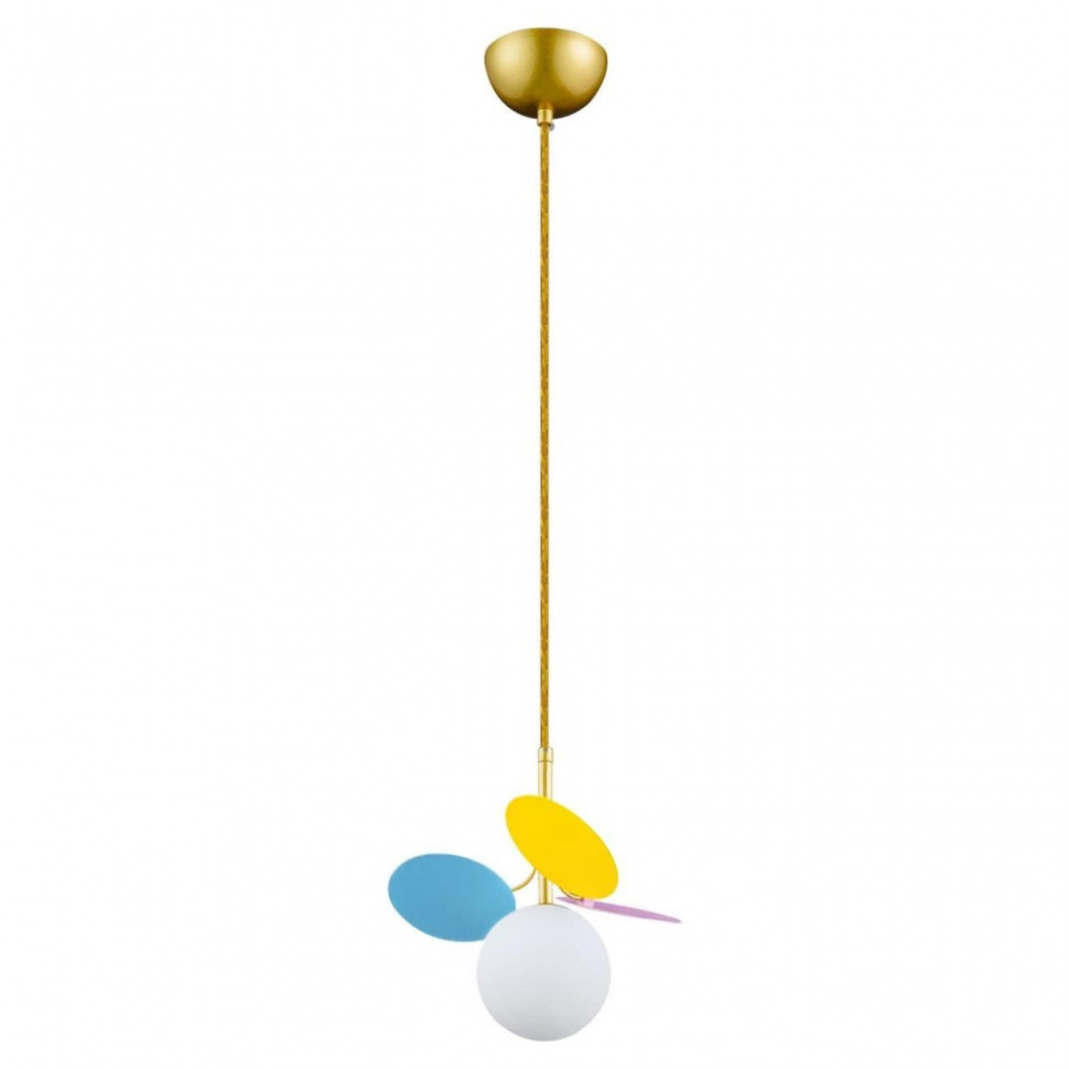 Светильник подвесной LOFTIT Matisse 10008/1P mult, цвет золото 10008/1P mult - фото 1