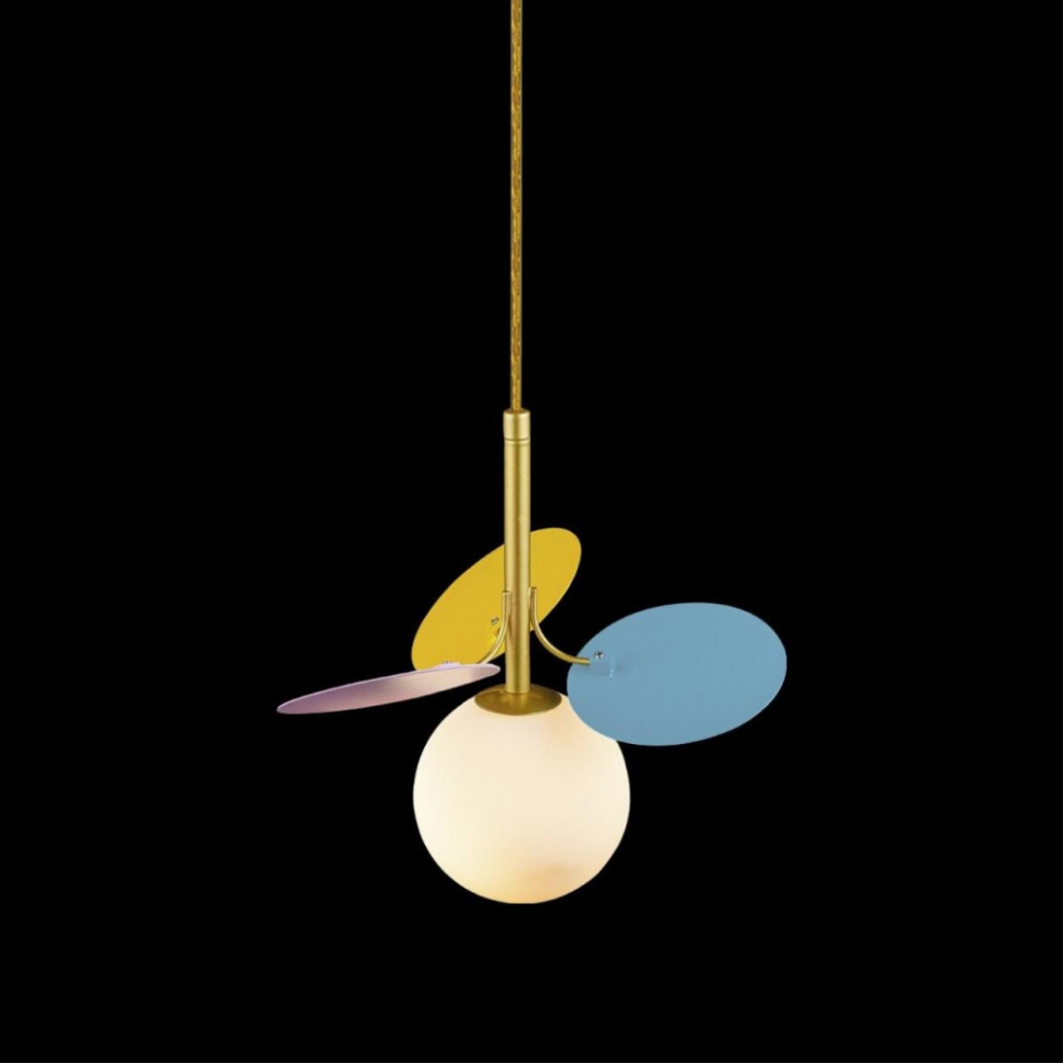 Светильник подвесной LOFTIT Matisse 10008/1P mult, цвет золото 10008/1P mult - фото 4