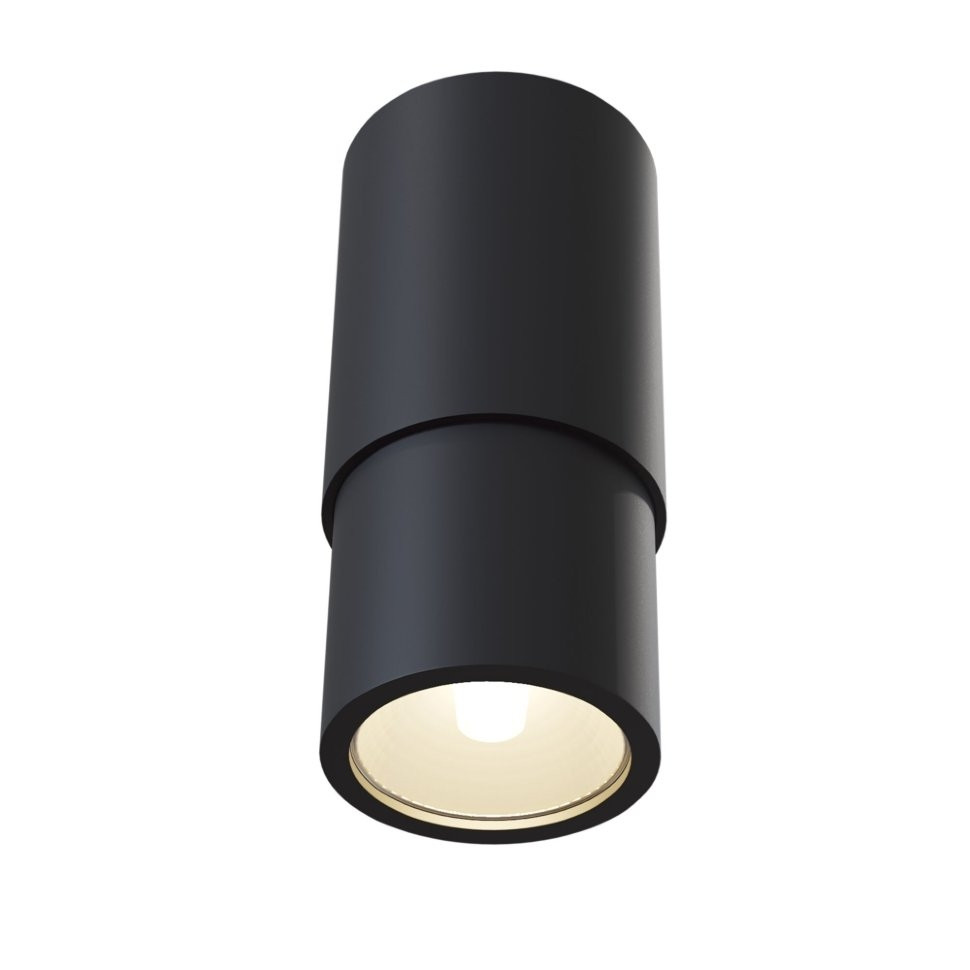C033WL-01B Накладной потолочный светильник Maytoni Sonas, цвет черный - фото 1