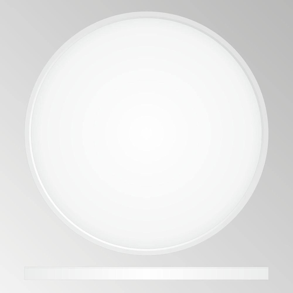 Светодиодный настенно-потолочный ультратонкий светильник Citilux Бейсик CL738400V Белый - фото 2