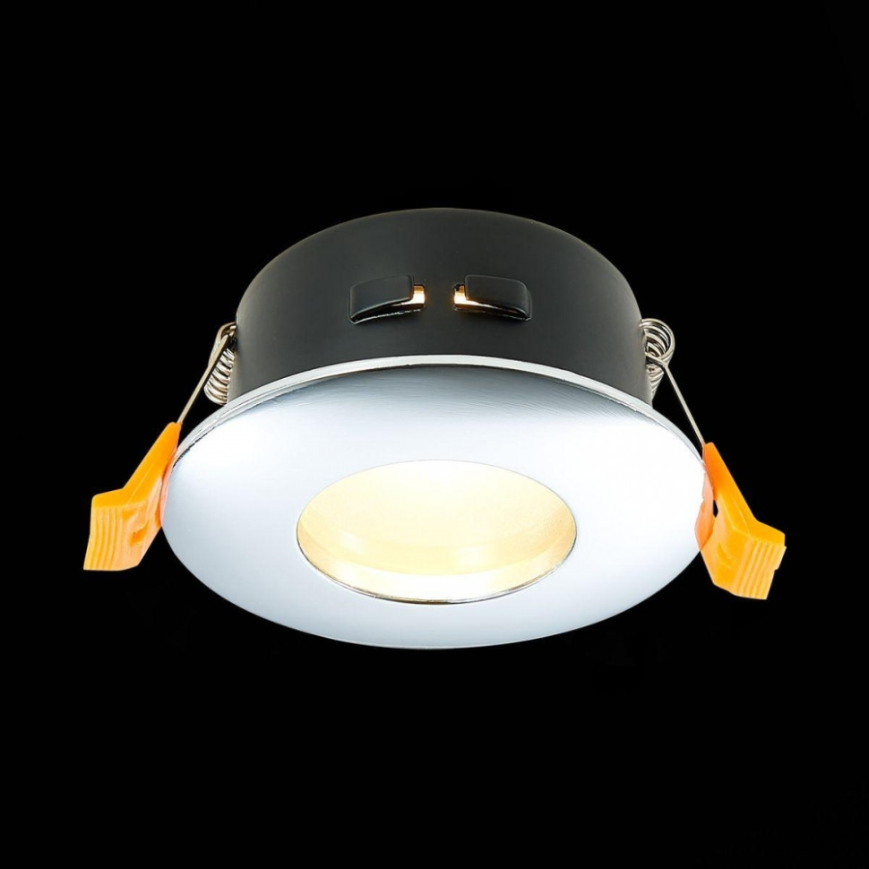 Встраиваемый светильник St Luce ST213.108.01, цвет хром - фото 3