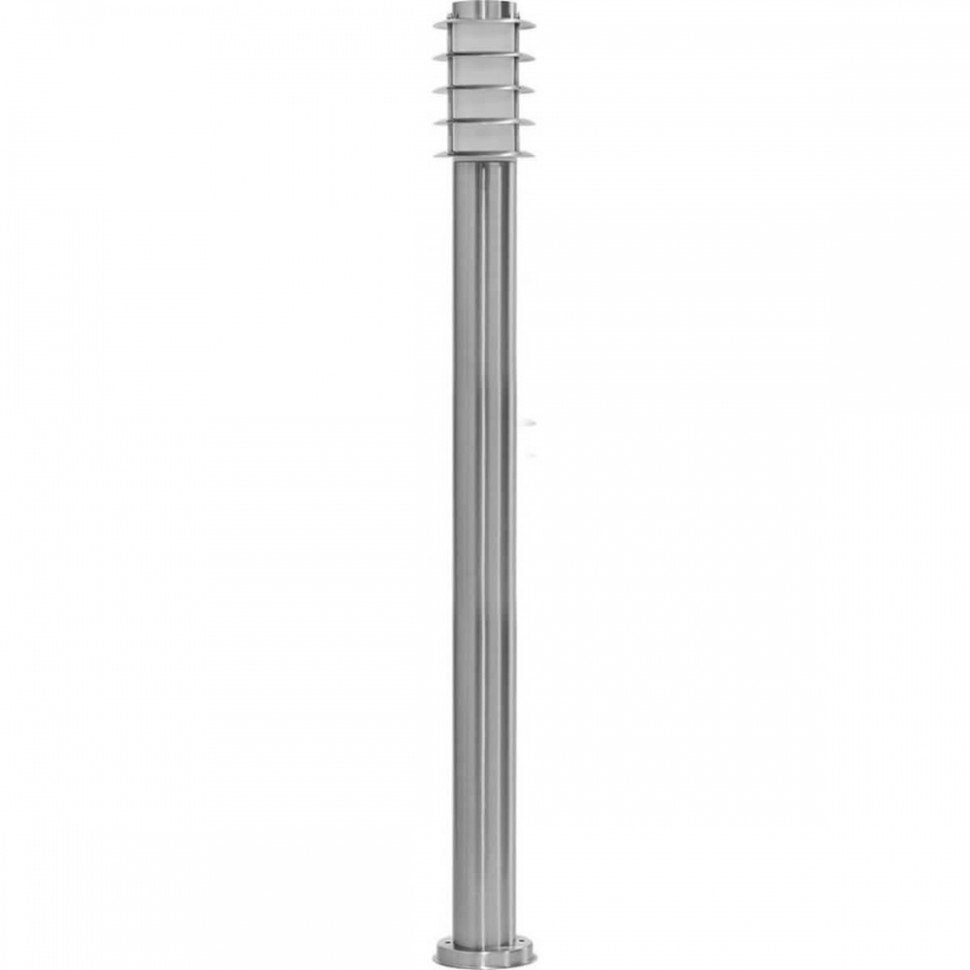 Светильник садово-парковый Feron DH027-1100, Техно столб, 18W E27 230V, серебро 11814 ландшафтный светильник feron техно 11814