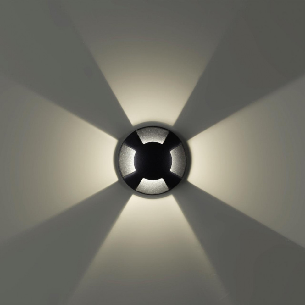 Ландшафтный светодиодный светильник Odeon Light Nature Wald 6662/3GL, цвет черный