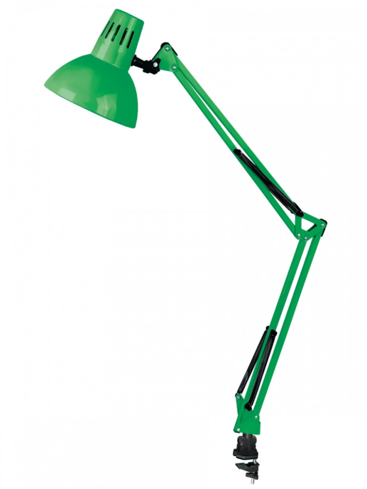 KD-312 C05 зеленый Настольный светильник на струбцине Camelion 12339 жен туника лилия зеленый р 58