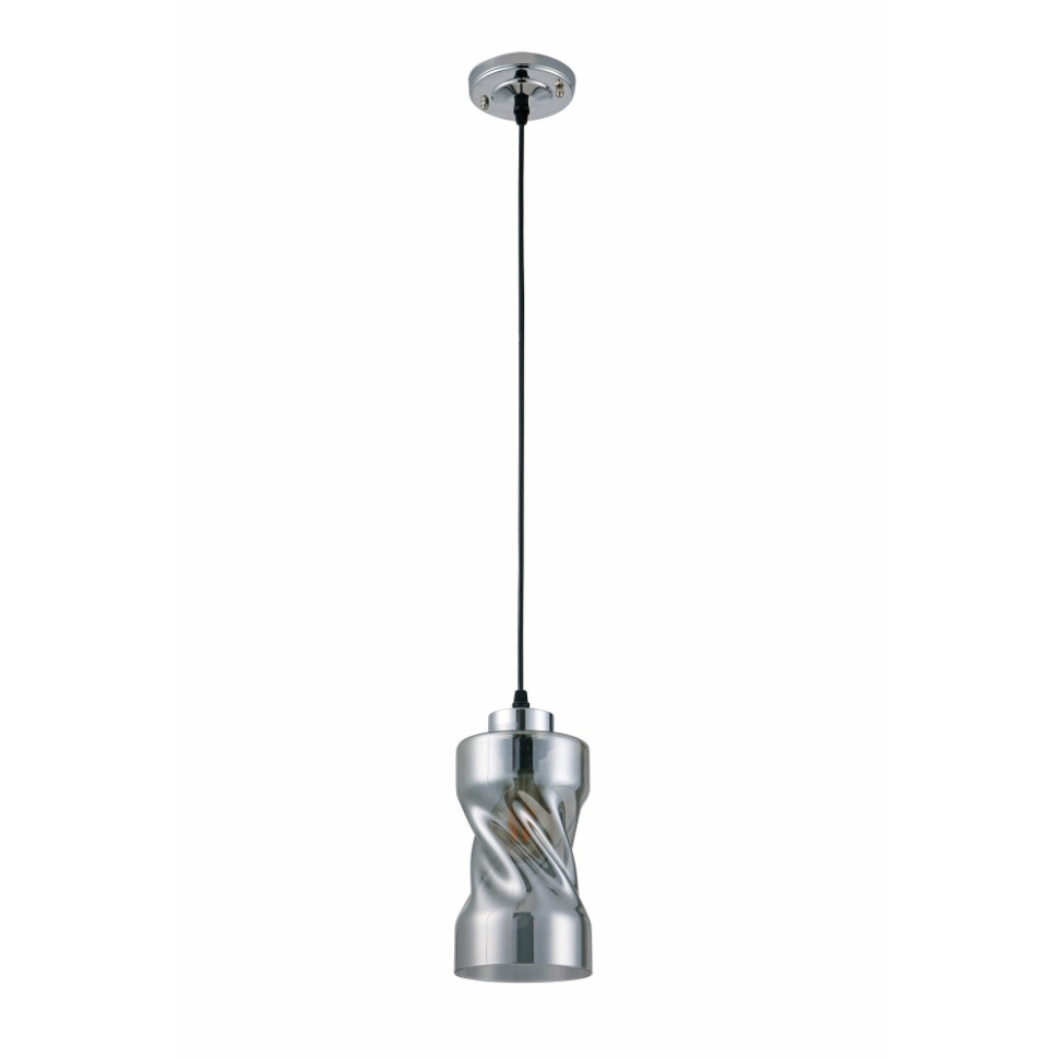 Подвесной светильник Rivoli Tiffany 9108-201 (Б0053425), цвет дымчатый хром - фото 2