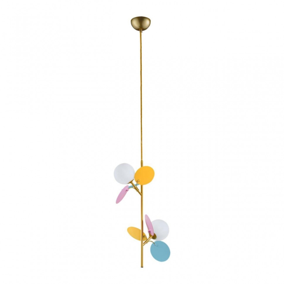 Светильник подвесной LOFTIT Matisse 10008/2P mult, цвет золото 10008/2P mult - фото 1