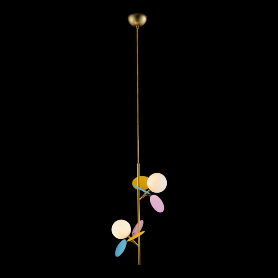 Светильник подвесной LOFTIT Matisse 10008/2P mult, цвет золото 10008/2P mult - фото 2
