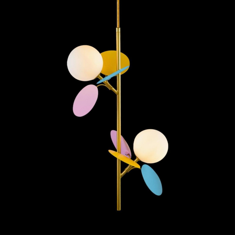Светильник подвесной LOFTIT Matisse 10008/2P mult, цвет золото 10008/2P mult - фото 4