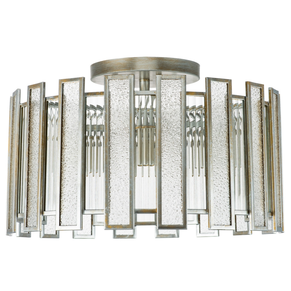 Потолочная люстра Lightstar с поддержкой Маруся Agave 712054, цвет серебро с патиной 712054-M - фото 2