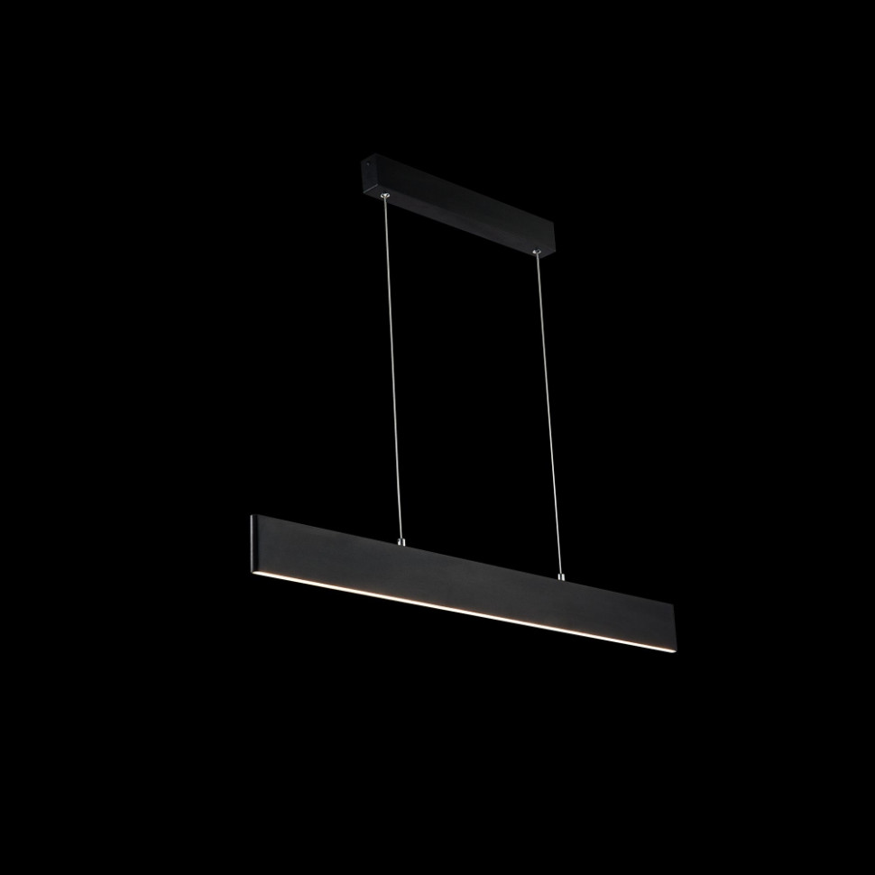 P010PL-L23B Подвесной светодиодный светильник Maytoni Step, цвет черный матовый - фото 1