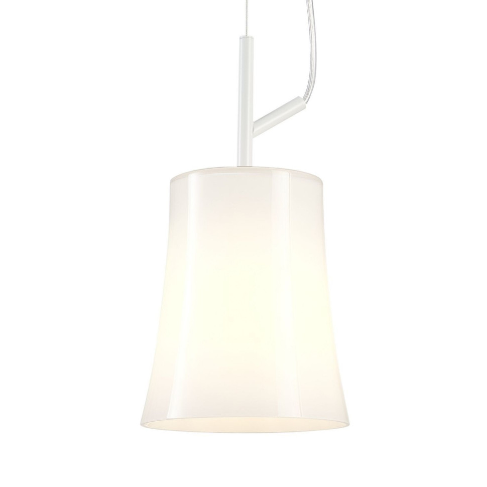 Подвесной светильник с лампочкой Favourite Sigma 2959-1P+Lamps Е27 Свеча, цвет матовый белый 2959-1P+Lamps Е27 Свеча - фото 4