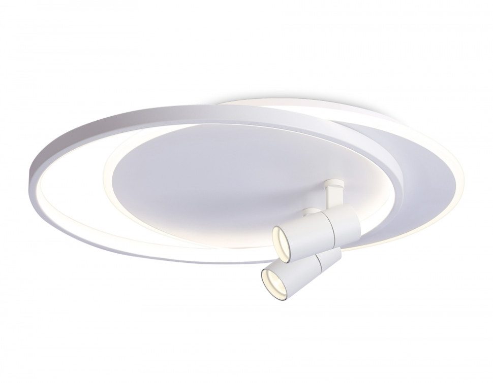 Настенно-потолочный светодиодный светильник с пультом Ambrella light COMFORT LineTechFL51391, цвет белый - фото 1
