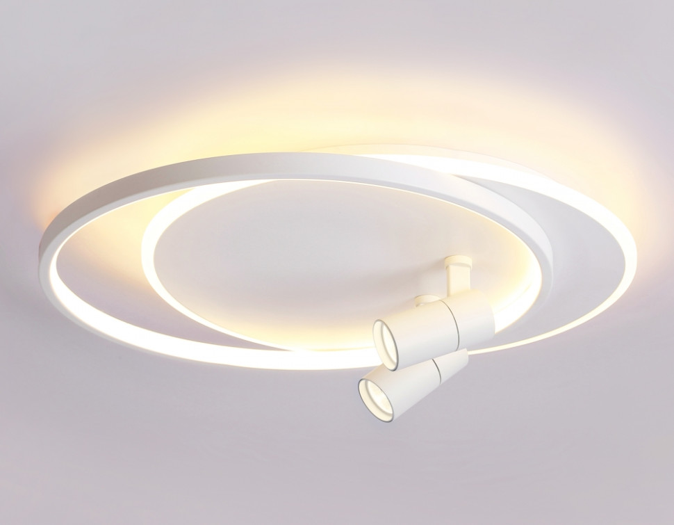Настенно-потолочный светодиодный светильник с пультом Ambrella light COMFORT LineTechFL51391, цвет белый - фото 3