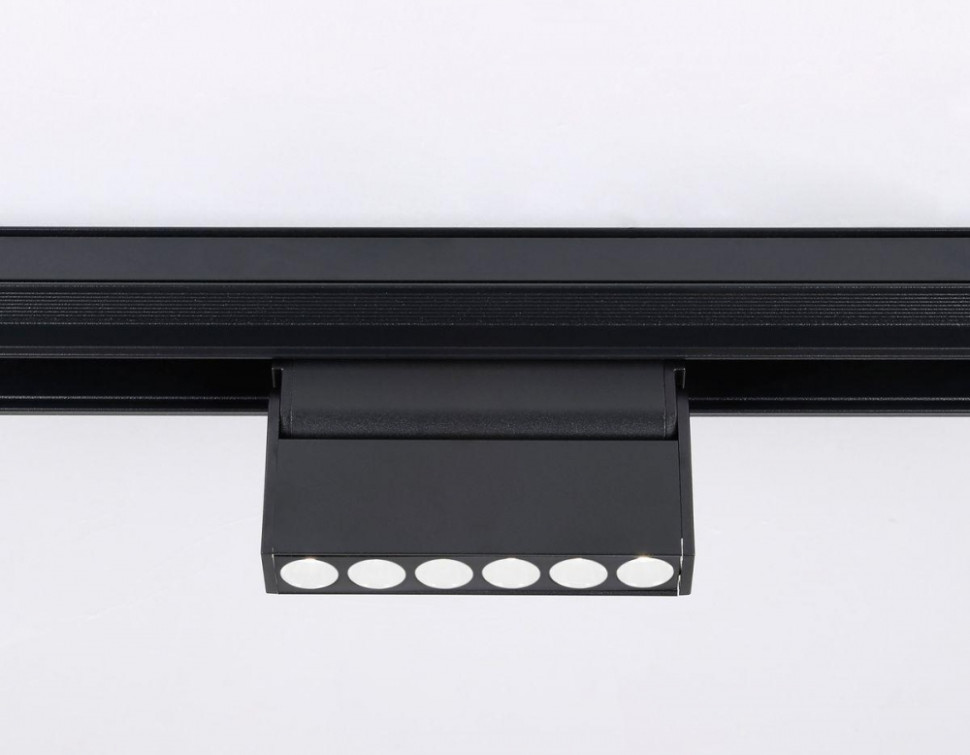 Трековый светильник 6W 4200К для магнитного шинопровода Ambrella light Track System Magnetic GL4040, цвет черный - фото 3