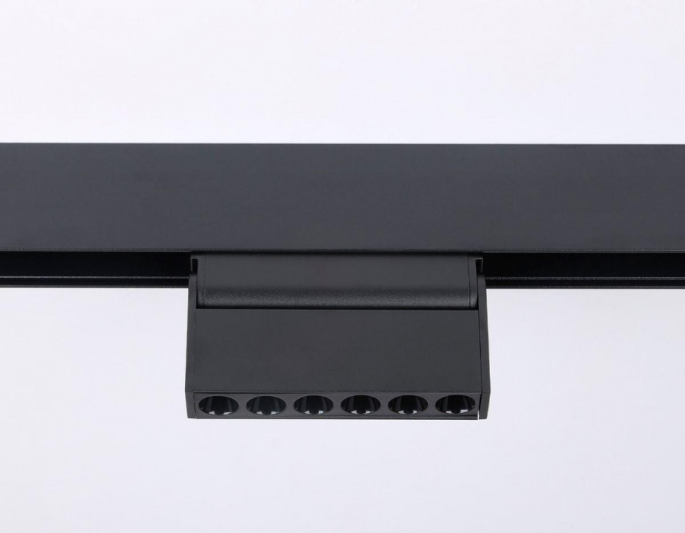 Трековый светильник 6W 4200К для магнитного шинопровода Ambrella light Track System Magnetic GL4040, цвет черный - фото 4